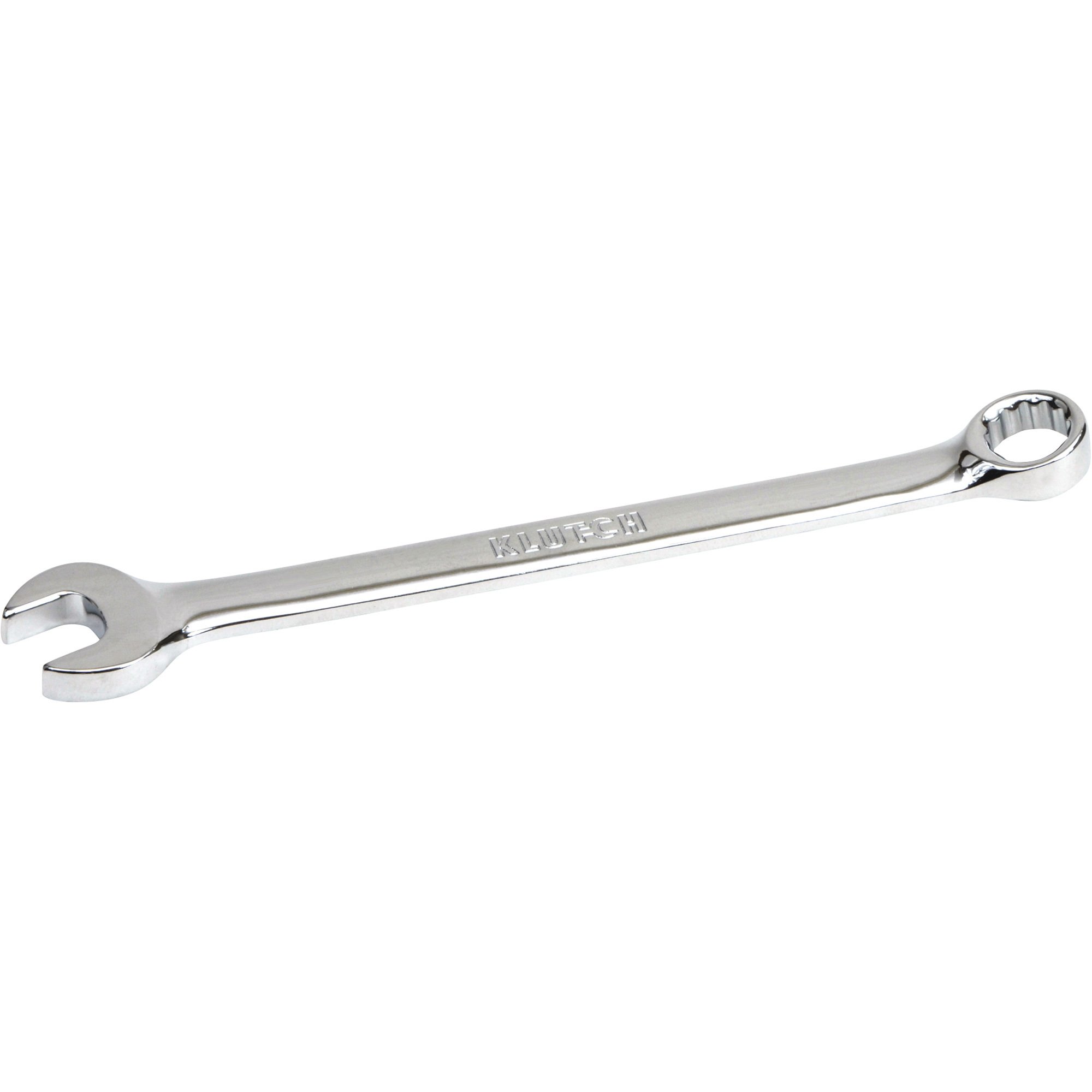 Klutch Full Polish Combination Wrench — SAE